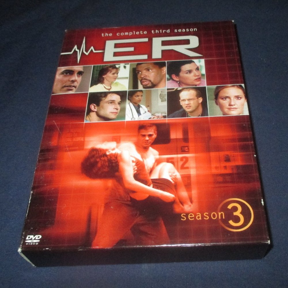 ER - The Complete Third Season (DVD, 2005, 6-Disc Set)